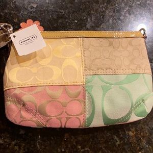 Brand New Coach Wrist Clutch